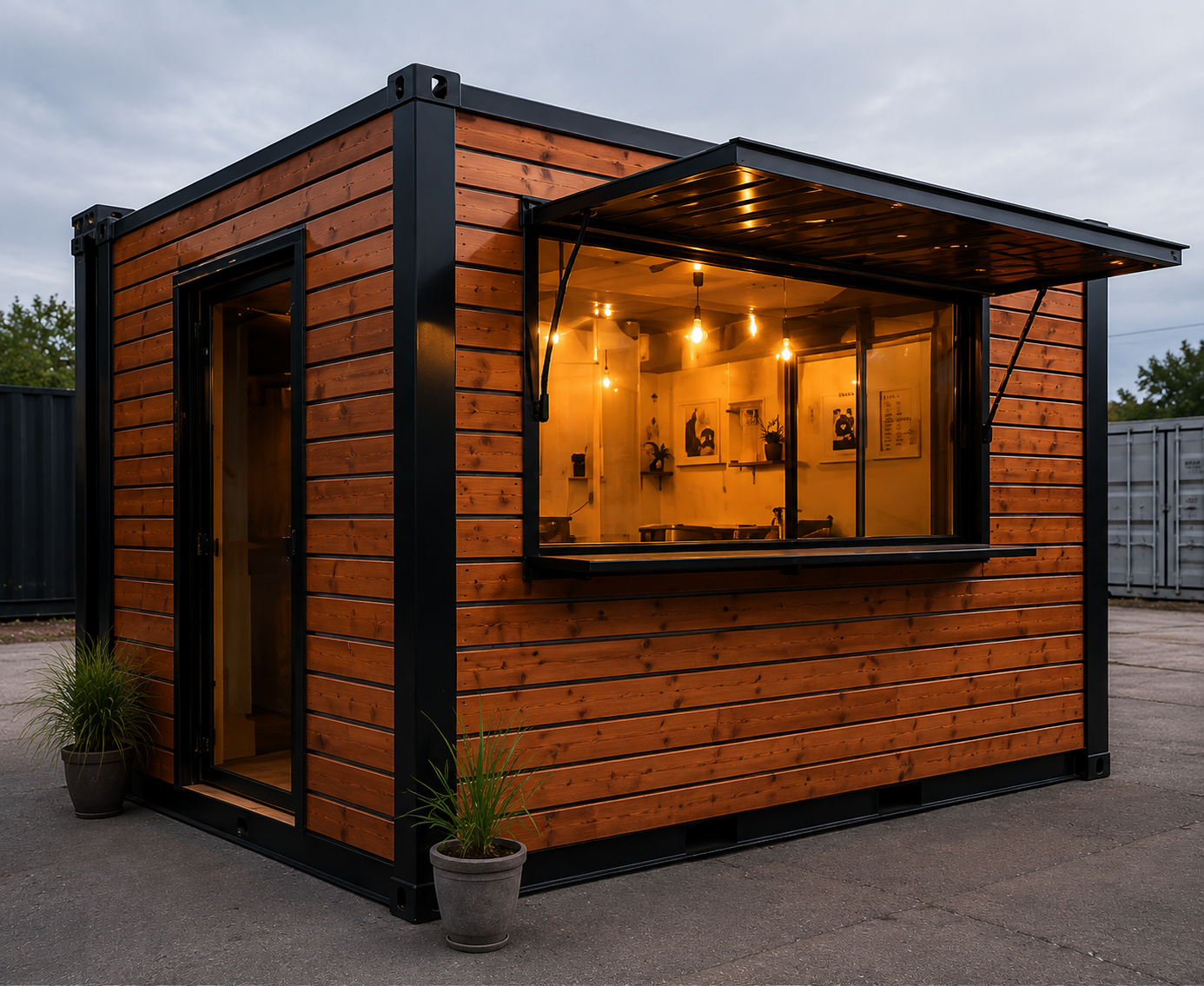 Café & Shop Cabins view 3